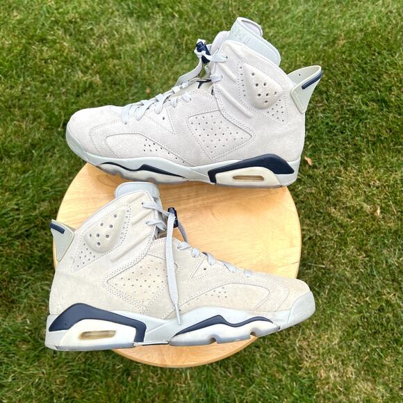 Nike Air Jordan 6 Retro Georgetown Men's Shoes - Size 10 - Ships Now - Picture 2 of 9
